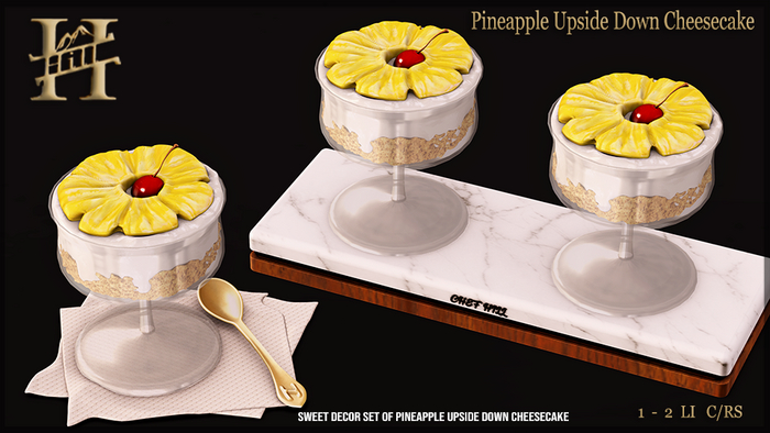Chef Hill. Pineapple Upside Down Cheesecake 