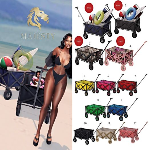 6. MAJESTY - Beach Wagon Carry [pink]