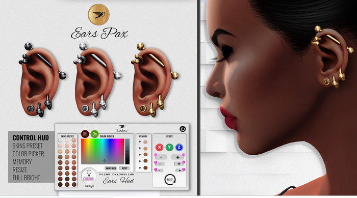 ^^Swallow^^ Ears Pax SILVER