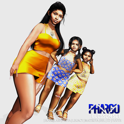 /PHARGO/ BLOSSOM SET NEON [WEAR]