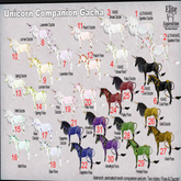 3 *E* RHR Companion Dazzle Unicorn Snow RARE