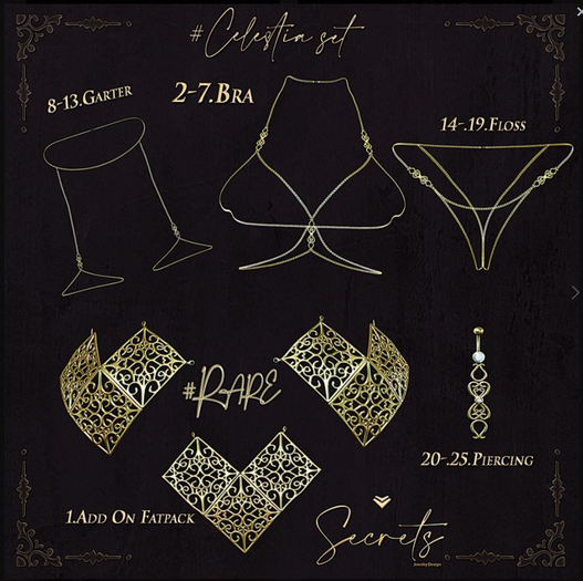 - Secrets - Celestia Set - Maitreya - Boxed - 05 -