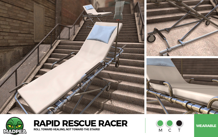 MadPea Rapid Rescue Racer