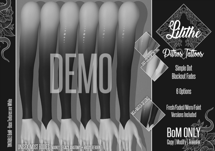 Lilithe'// Pithos Tattoos [DEMO]