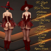 [K-Style]EXCLUDIVE OUTFIT & TATTOO HALLOWEEN #3
