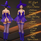 [K-Style]EXCLUDIVE OUTFIT & TATTOO HALLOWEEN #6