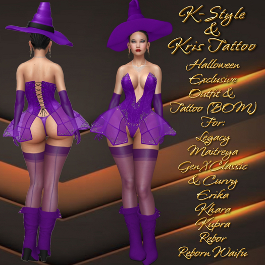 [K-Style]EXCLUDIVE OUTFIT & TATTOO HALLOWEEN #7