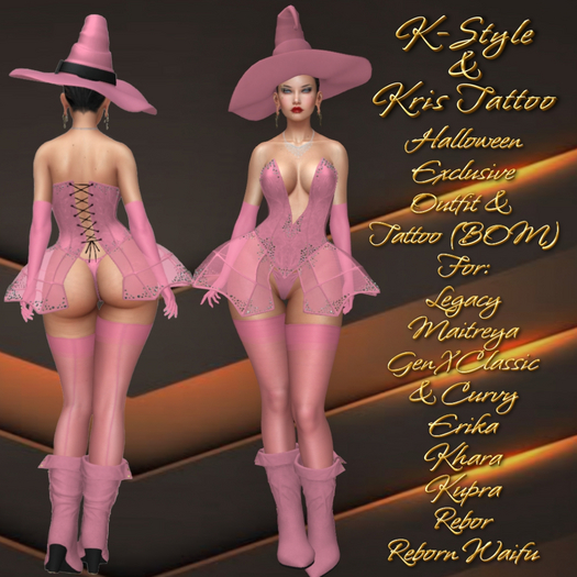 [K-Style]EXCLUDIVE OUTFIT & TATTOO HALLOWEEN #11