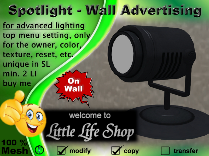 [JF] Spotlight - Wall Advertising