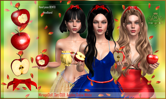 MirageDoll .Set 059: Apples Snow White