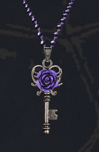 Necklace VioletKeyChain - unrigged
