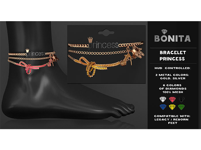 *Bonita* bracelet ~princess~ (Legacy, Reborn, eBody)