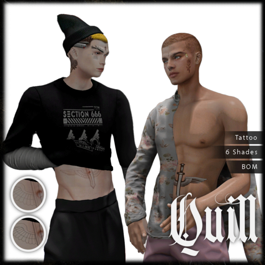 .:Quill:. Winged Sword Tattoo
