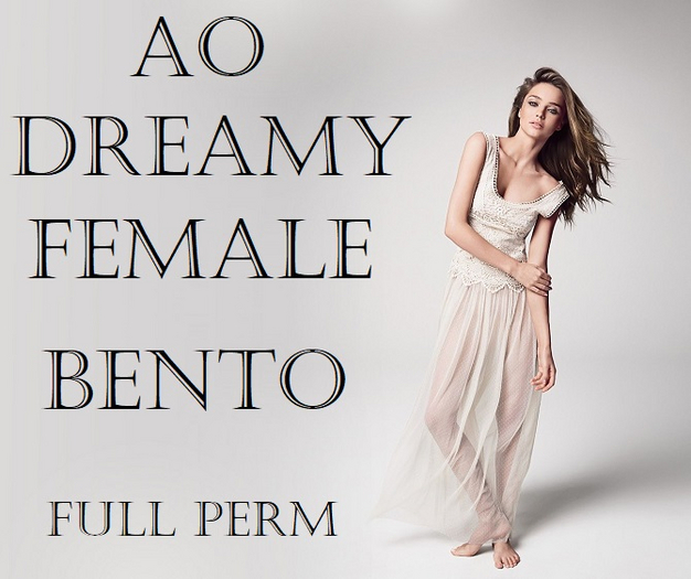 Second Life Marketplace - AO Dreamy Female BENTO (HUD) Full Perm