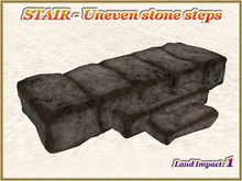STAIR - Uneven stone steps (1 LI) (Full perm)