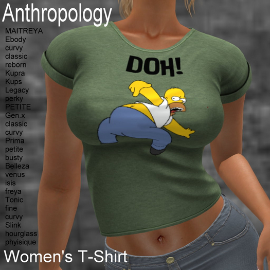 DOH! Women's T-Shirt (WTTA)