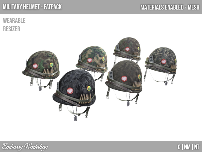EW - Military Helmet - Fatpack