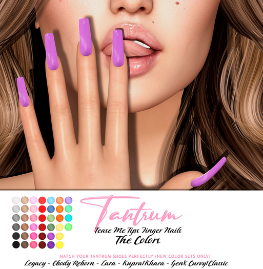 Tantrum - TT The Colors - Finger Nails  DEMO