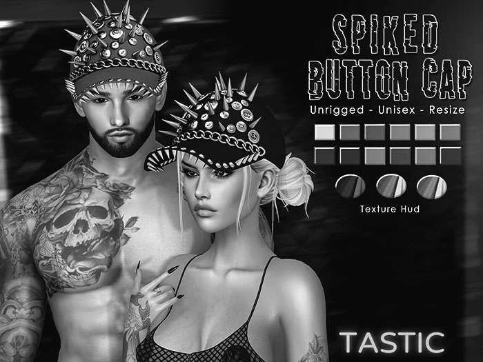 Tastic-Spiked Button Cap Demo