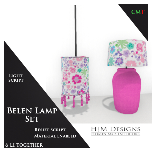 Belen Lamp Set
