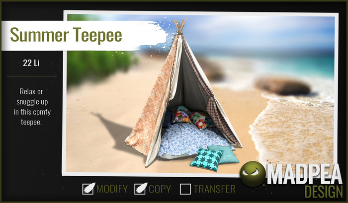 MadPea Summer Teepee [Add Me!]