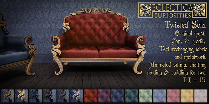 Eclectica- Twisted Sofa