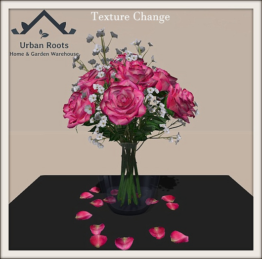 Second Life Marketplace UR Roses With Babys Breath