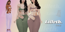 Lilleth. COLD Top & Pants Collection LaraX, Reborn, Reborn Waifu, Kupra, Legacy, Maitreya, GenX Classic & Curvy