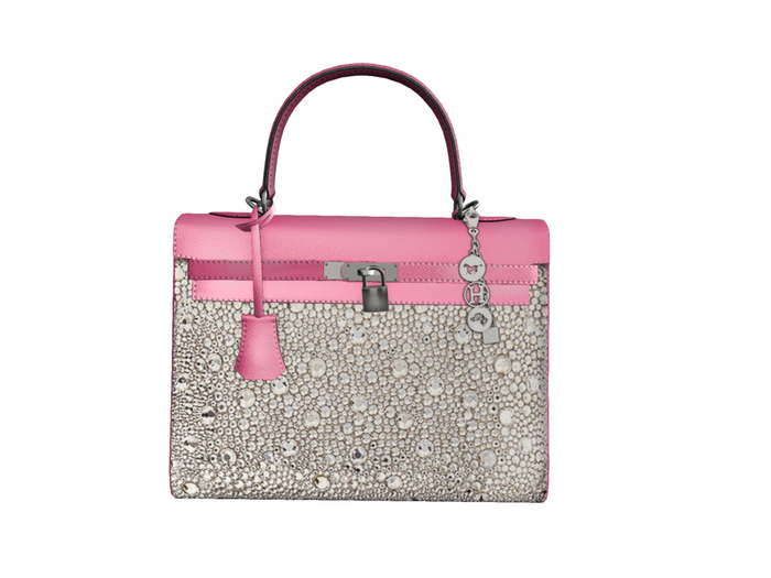Hollyhood Crystal Bag Pink