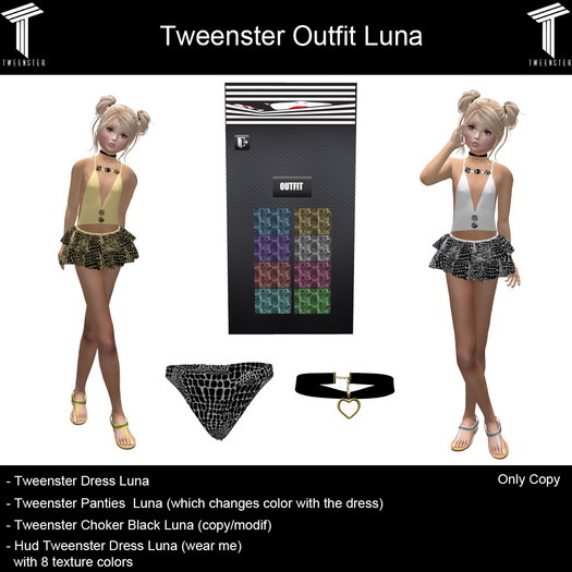 Tweenster Outfit Luna Demo