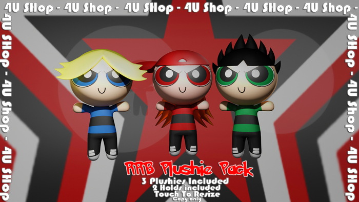 4UShop- RRB Boys Plushies Pack