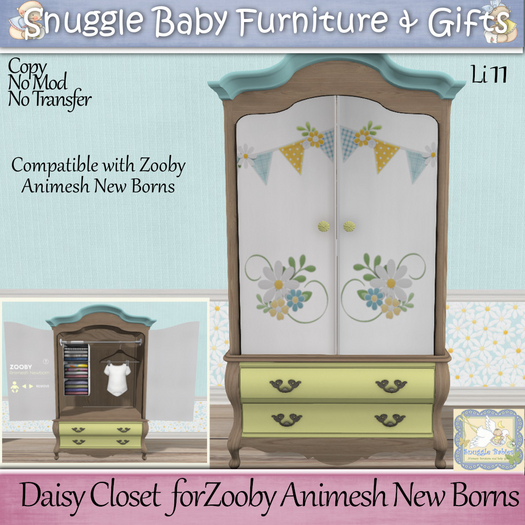 Daisy Closet  Zooby Animesh New Borns Boxed