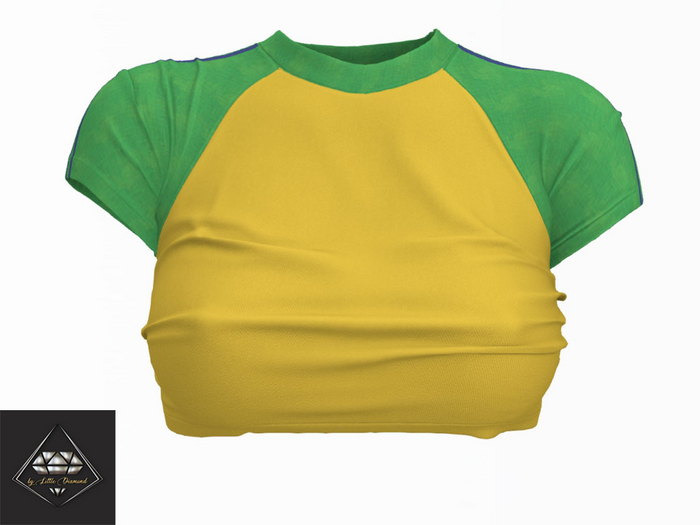 -LD- Posh Top Yellow/Green