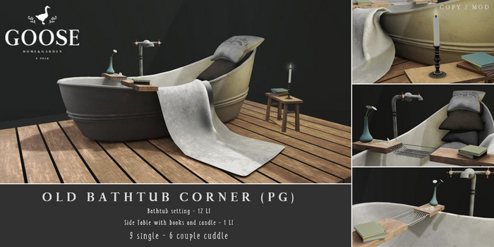 GOOSE - Old Bathtub corner PG