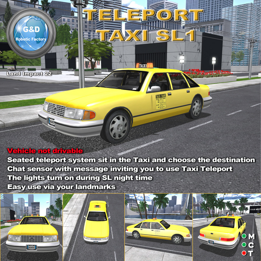 G&D ROBOTIC Teleport TAXI SL1