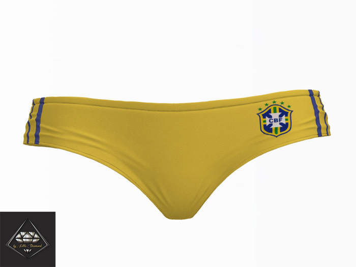 -LD- Posh Short Yellow Brazil