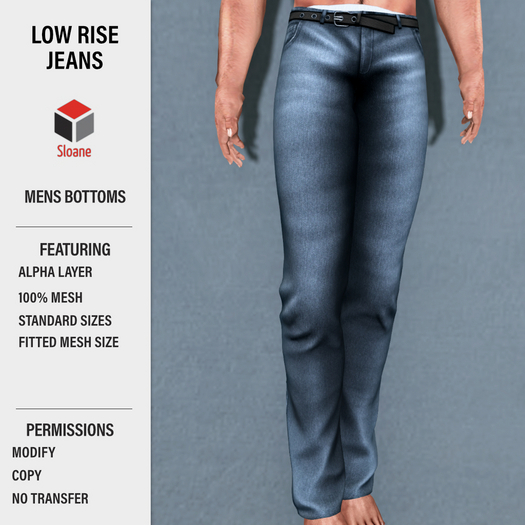 Sloane . Jeans . Low Rise