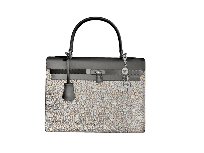 Hollyhood Crystal Bag Black