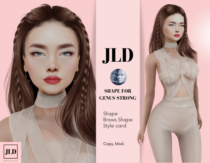 JLD - Genus Head Strong Shape No.2 with Style Card