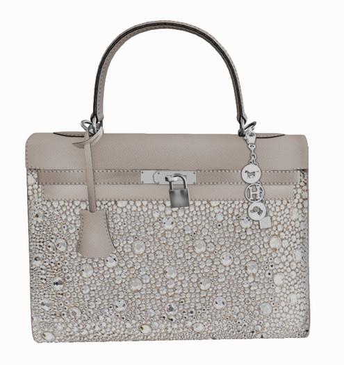Hollyhood Crystal Bag Tan