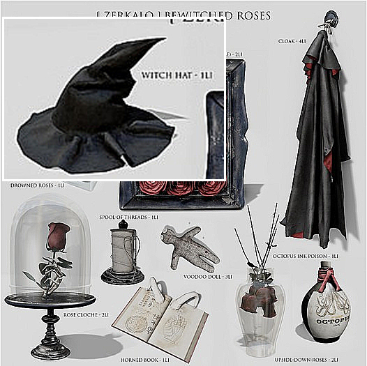 [ zerkalo ] Bewitched Roses - Witch Hat