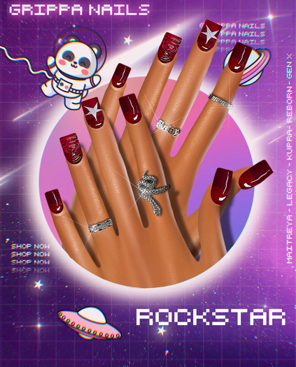 Grippa Shorties:: Rockstar Set