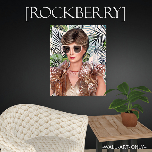 [ROCKBERRY] Wall Art ~BOUGIE~