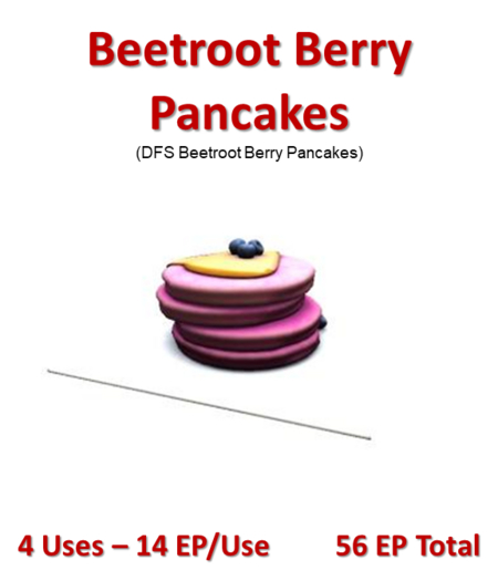 DFS Beetroot Berry Pancakes (DFS - Texture Only)