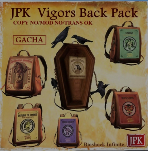 **JPK Vigors Backpack Gacha