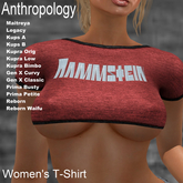 Rammestein Women's Crop Top (WST)