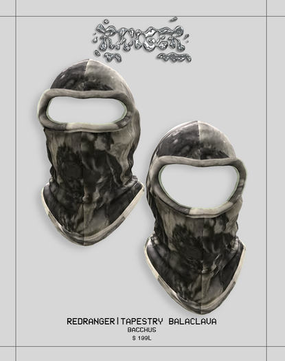 REDRANGER_TAPESTRY BALACLAVA_BACCHUS [PACKAGED]