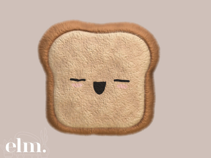 Elm. Toast Plushies ~ Just Right