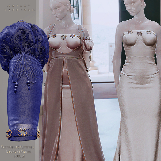 .ET. Lendsey Sleeves (add me) Sapphire