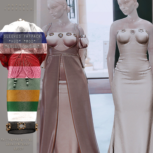 .ET. Lendsey Sleeves (add me) FATPACK